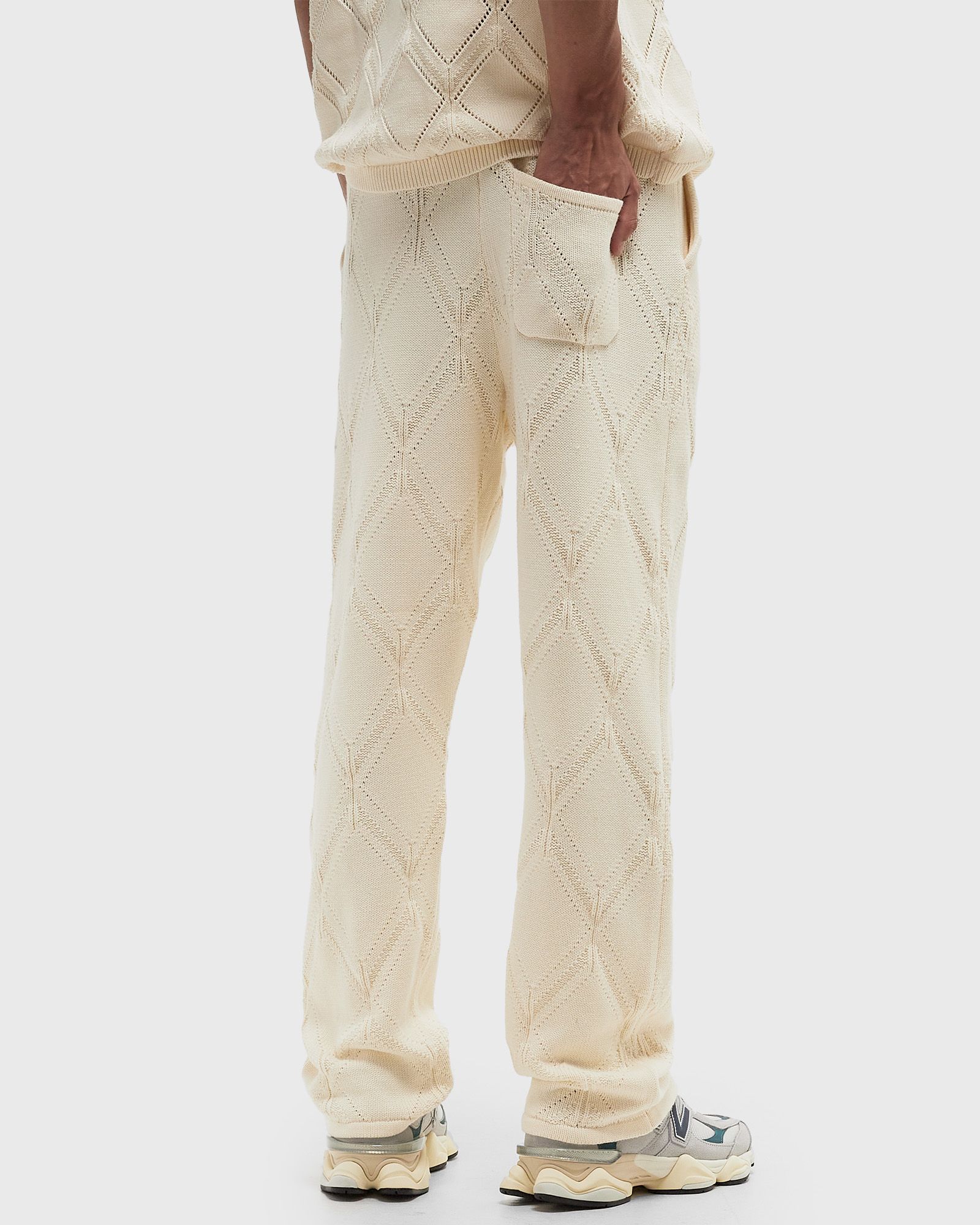 DIAMOND KNIT PANT