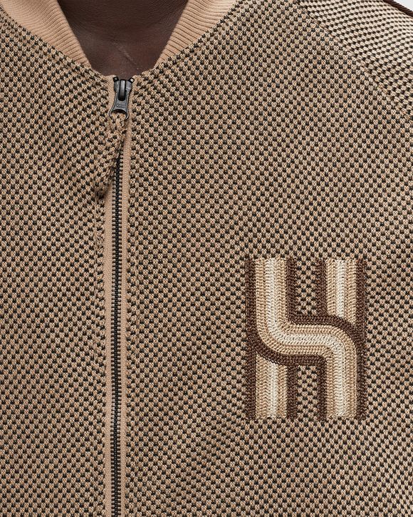 NOVELTY KNIT TRACK JACKET