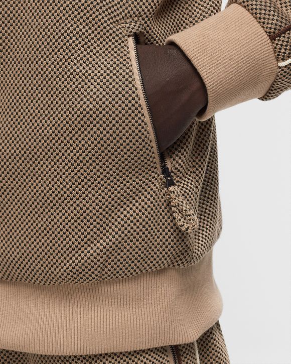 NOVELTY KNIT TRACK JACKET