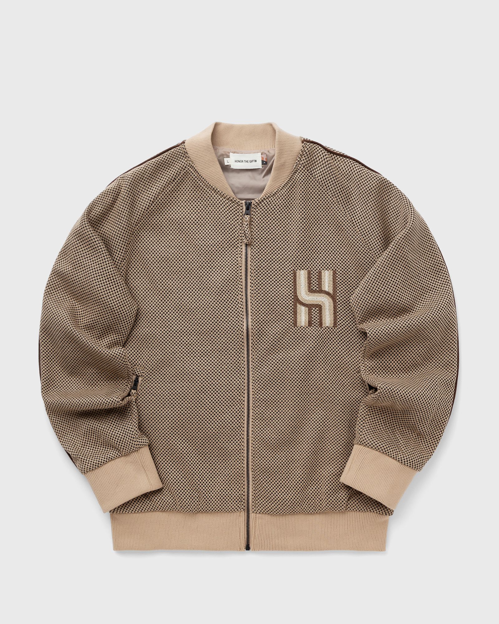 NOVELTY KNIT TRACK JACKET