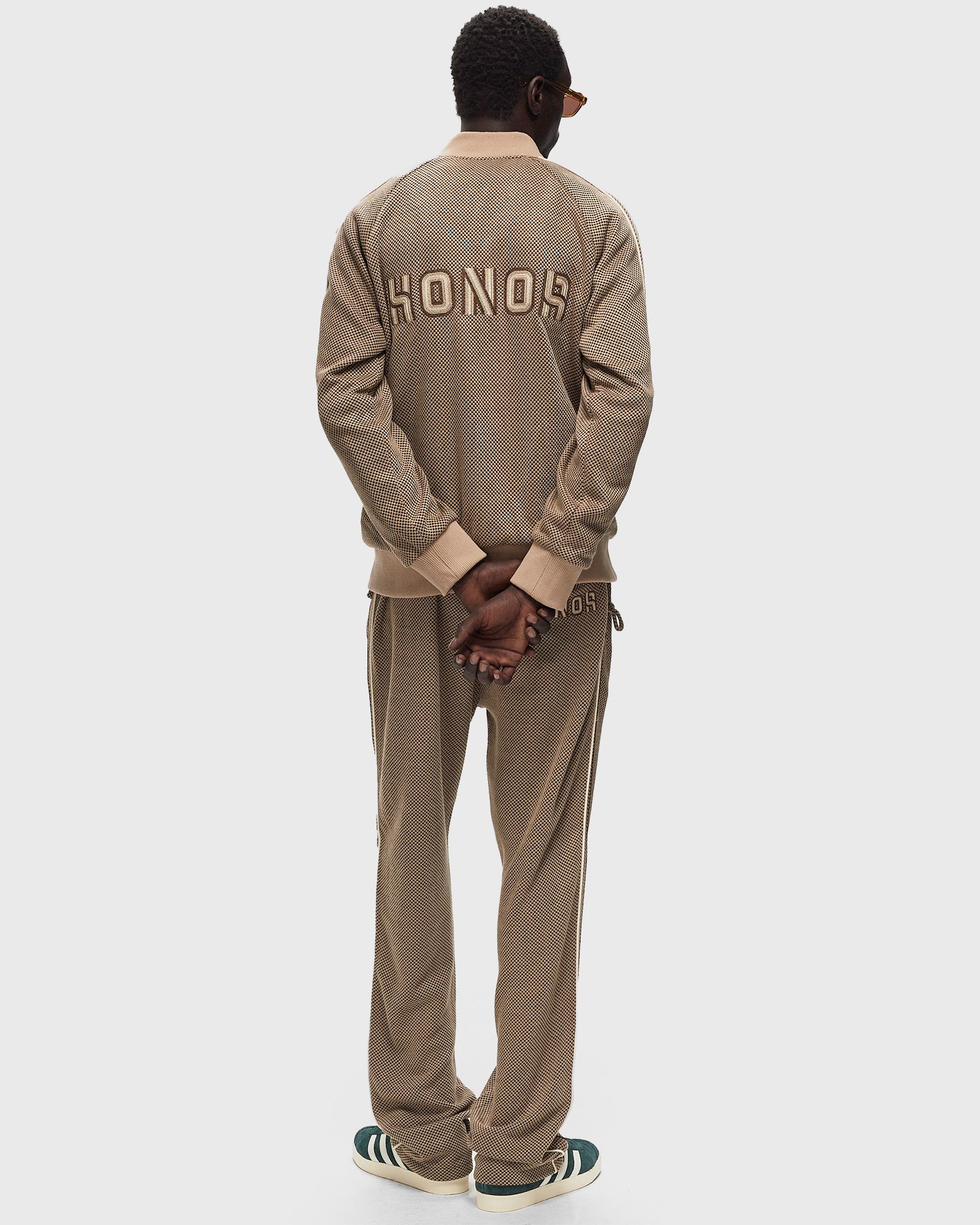 NOVELTY KNIT TRACK JACKET