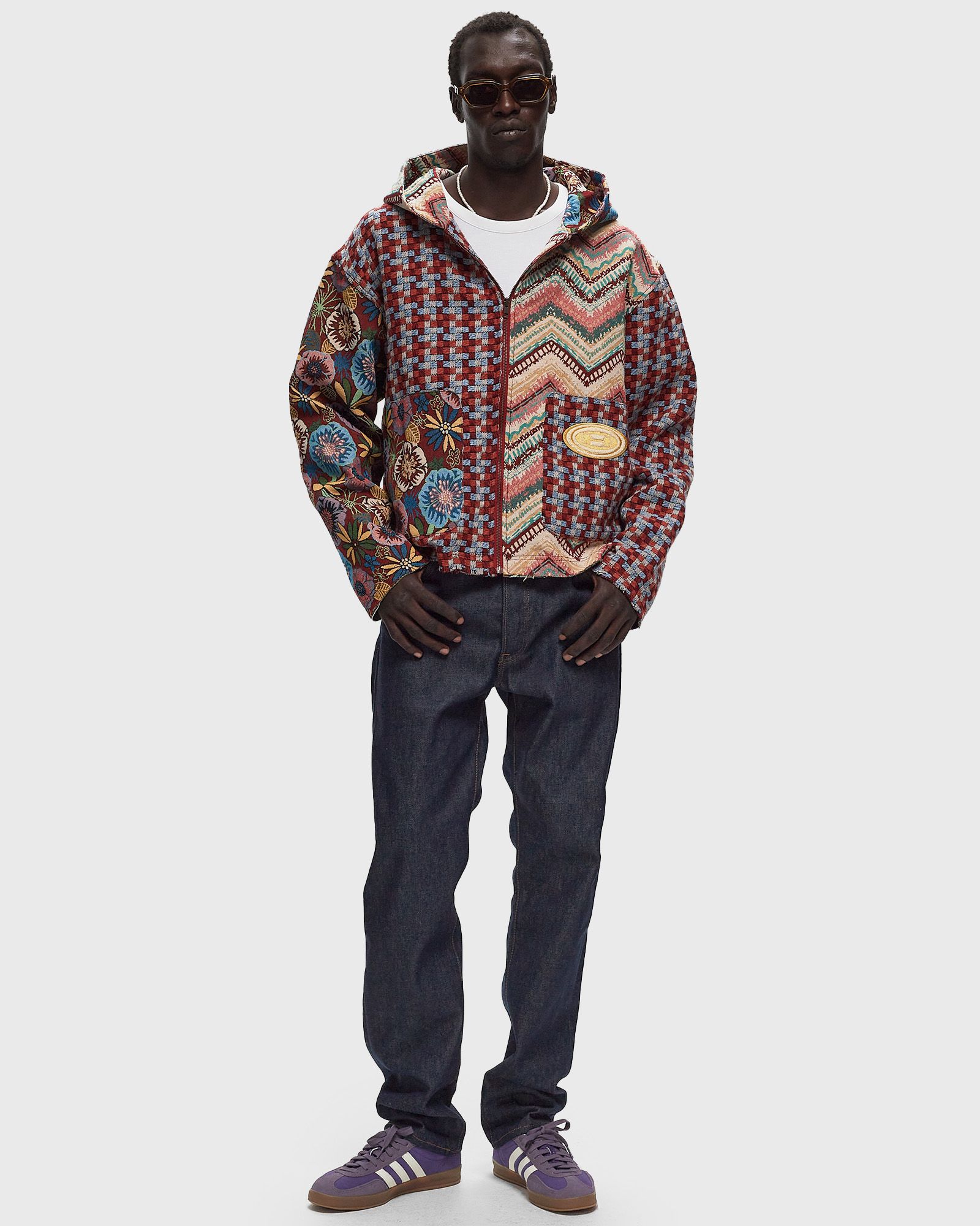 TAPESTRY SOUNDS ZIP HOODIE