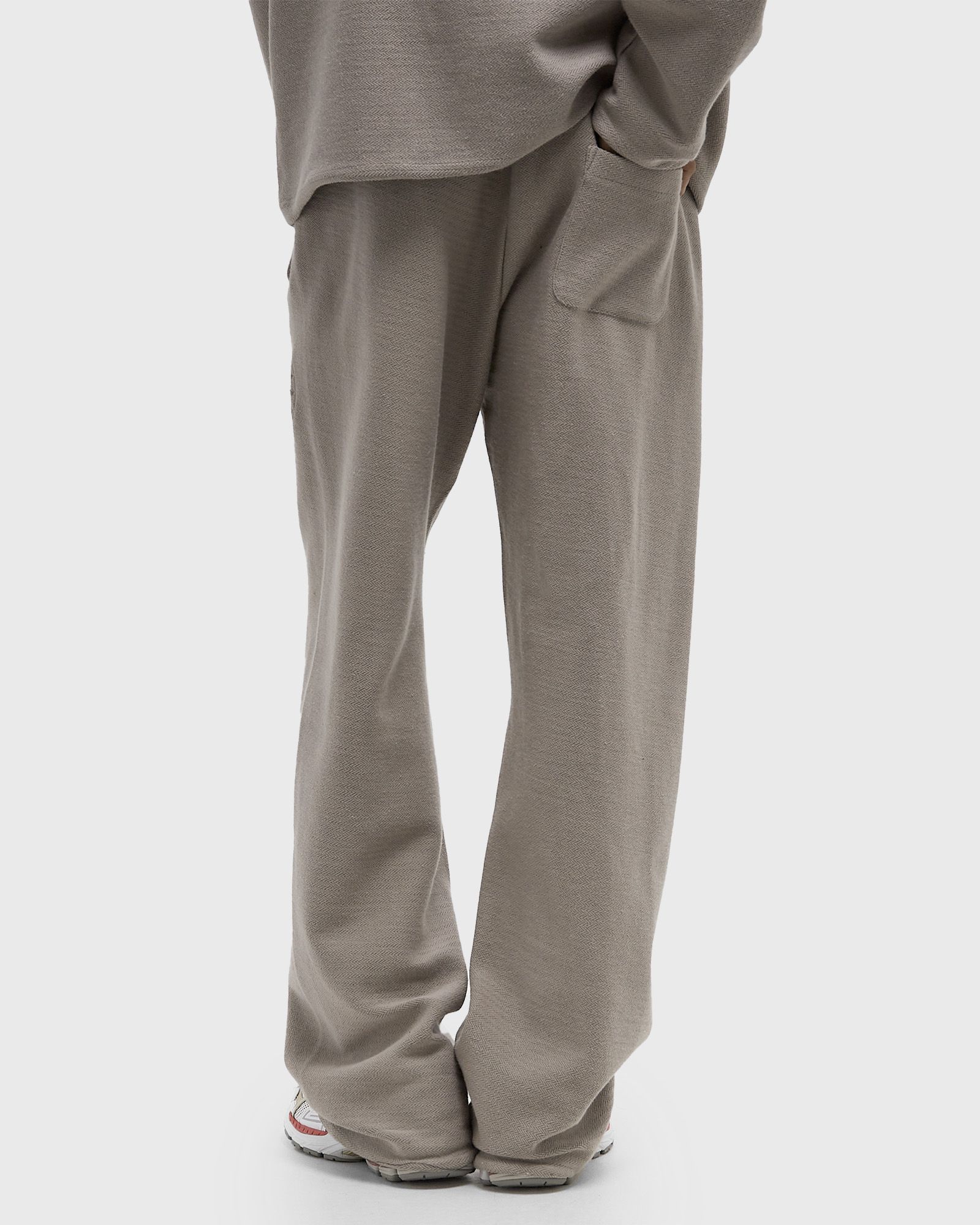 RACE HERRINGBONE SWEATPANTS