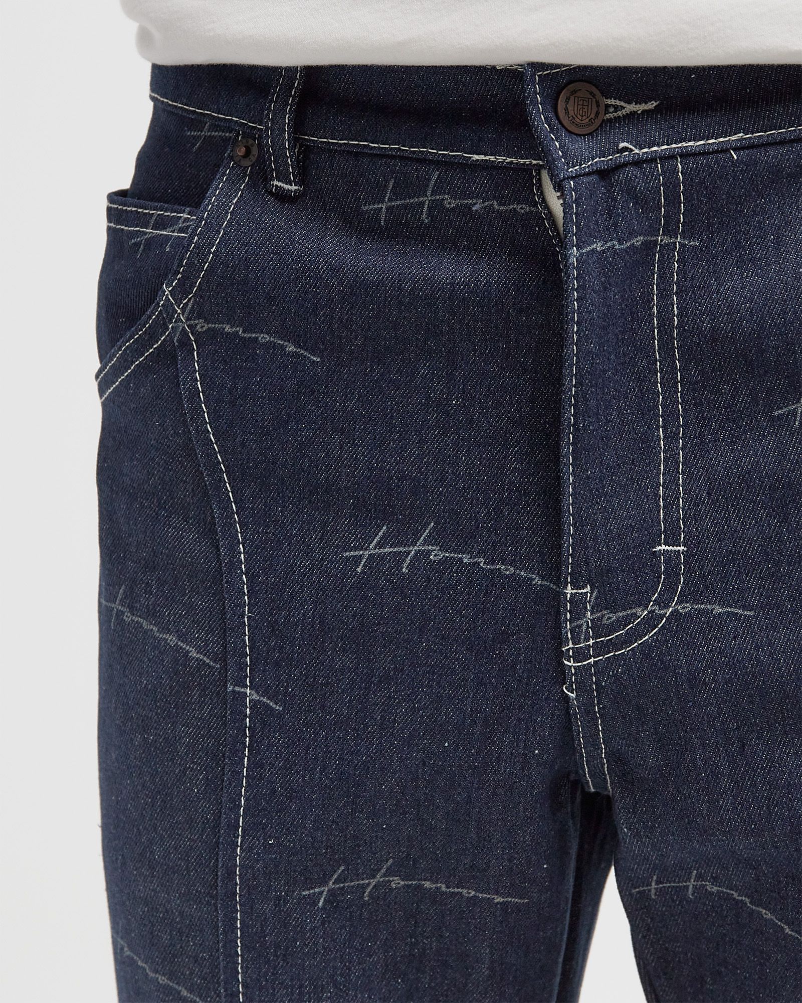 DENIM RIDING FLARE PANT