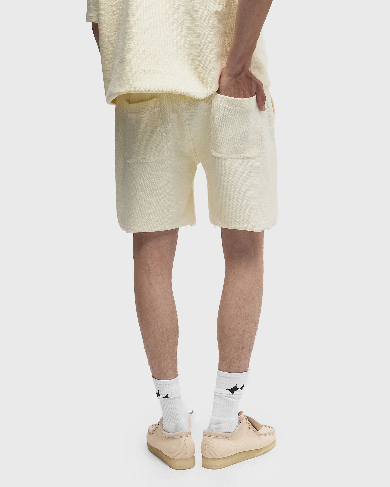 RACE HERRINGBONE SHORT