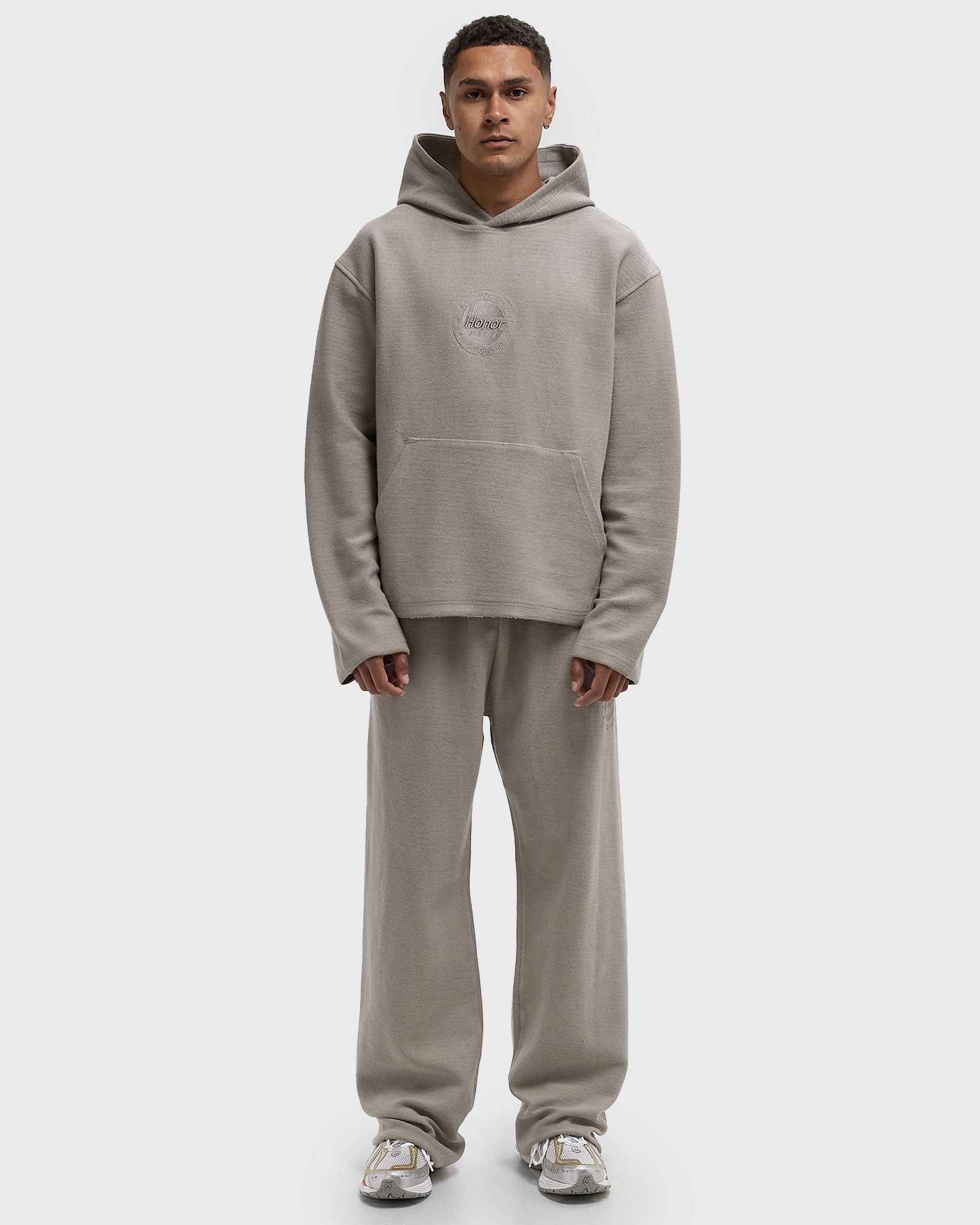 RACE HERRINGBONE HOODIE