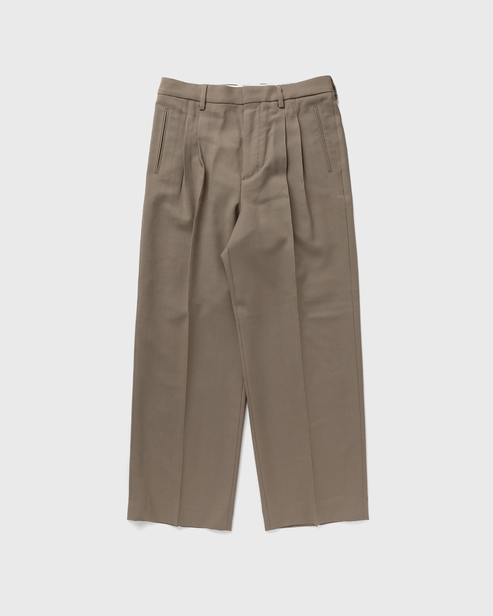 AMI Paris - straight fit trousers men casual pants brown in größe:xxs