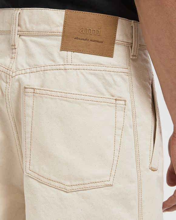 WIDE FIT JEANS WITH SIDE STRIPES