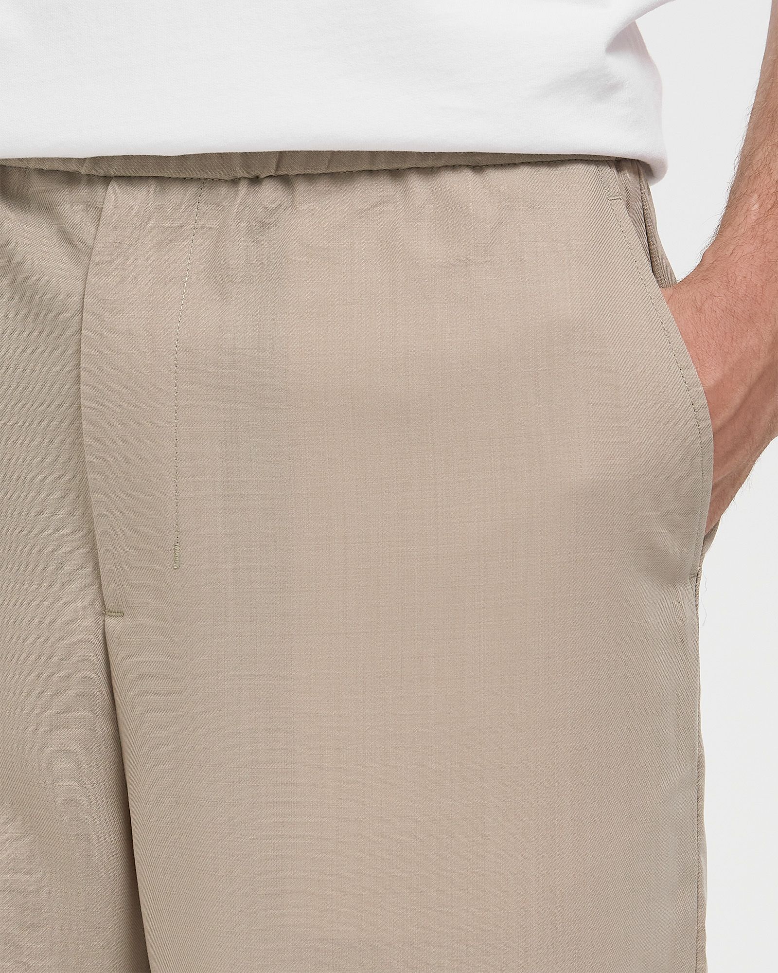 ELASTICATED TROUSERS