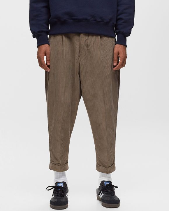 AMI Paris CARROT OVERSIZED TROUSERS Beige | BSTN Store