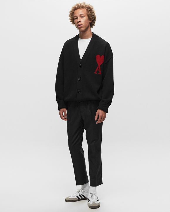 ELASTICATED WAIST CROPPED FIT TROUSERS