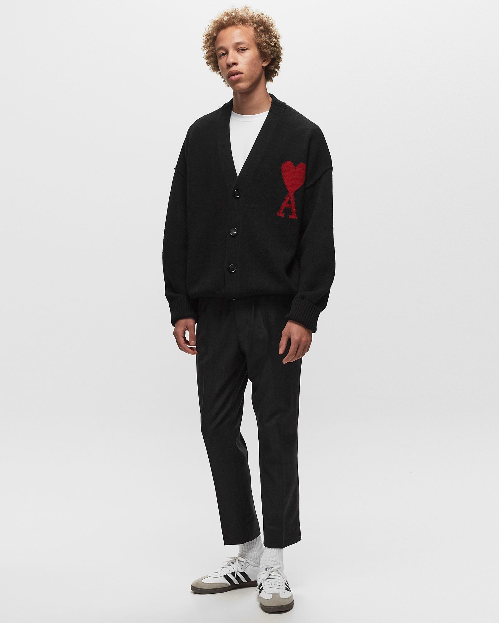 ELASTICATED WAIST CROPPED FIT TROUSERS