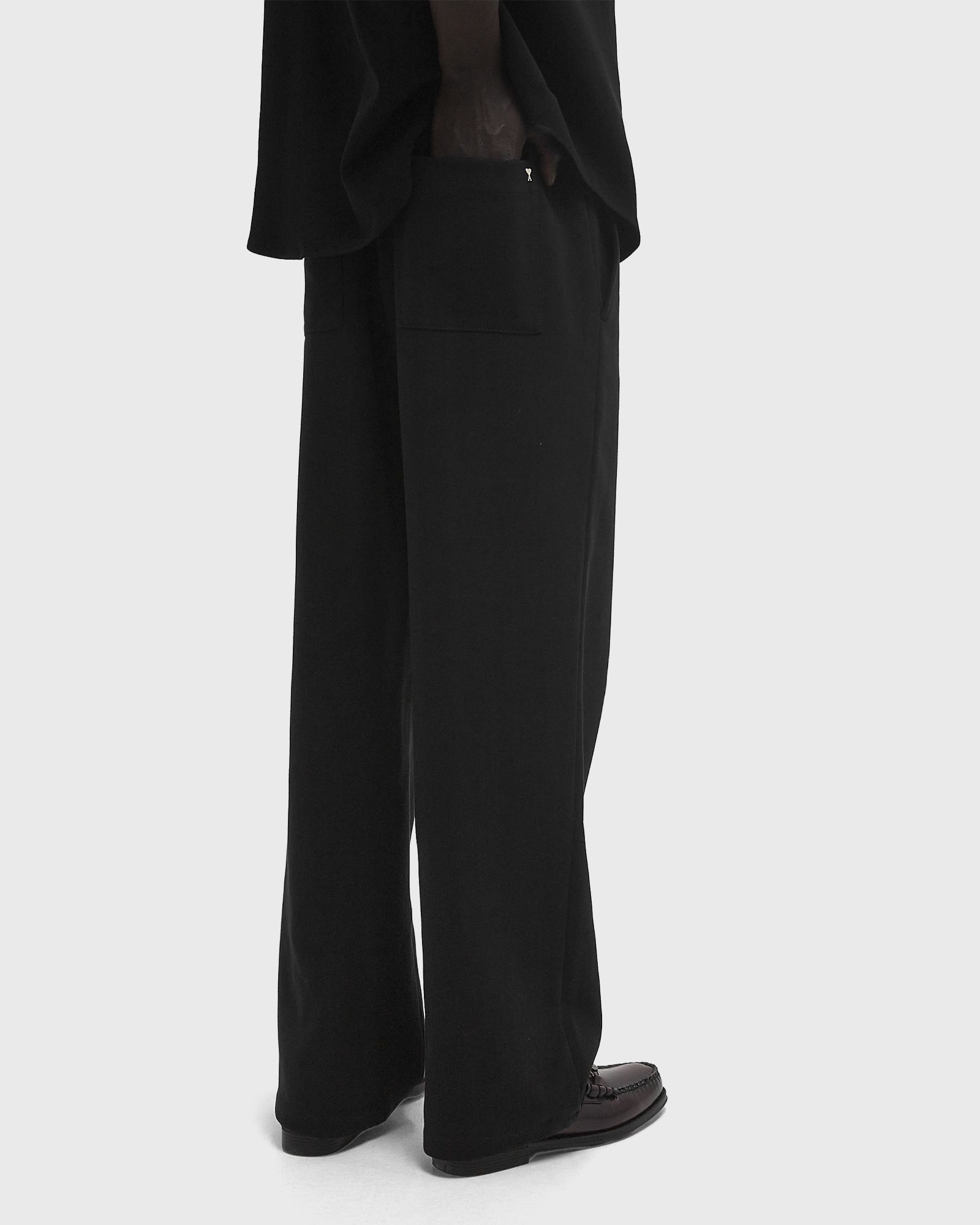 STRAIGHT ELASTICATED TROUSERS