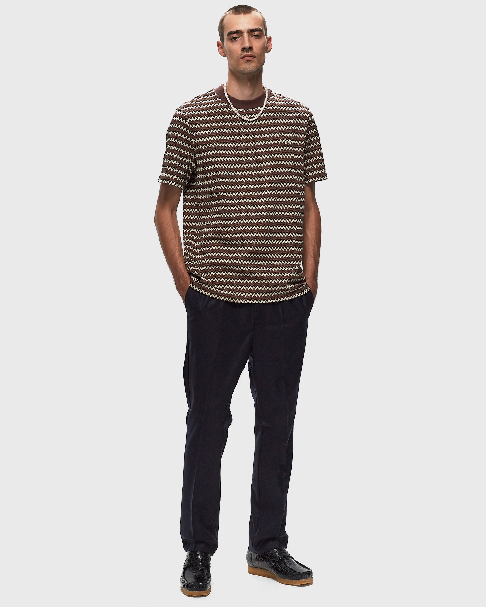 ELASTICATED WAIST TROUSERS