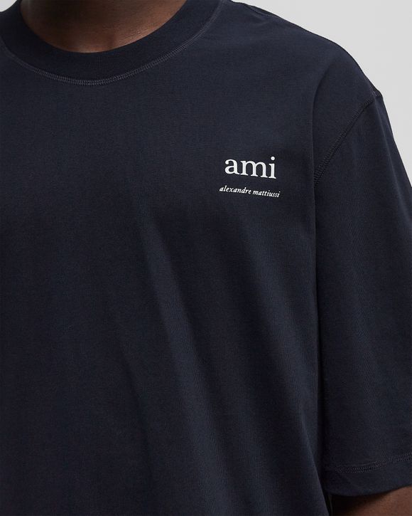 AMI Paris LOOSE ALEXANDRE MATTIUSSI TEE Blue | BSTN Store