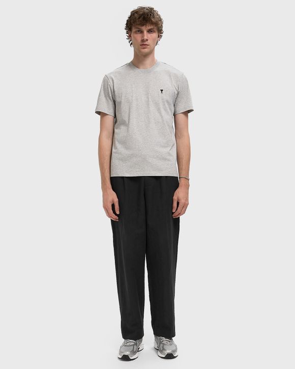 AMI Paris CONTRASTED AMI DE COEUR TEE Grey | BSTN Store
