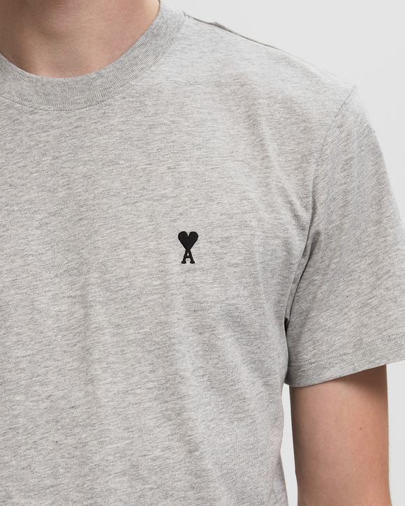 要在庫確認【関税無・国内発】Ami De Coeur Cord T-Shirt AMI Paris CONTRASTED AMI DE COEUR TEE Grey | BSTN Store