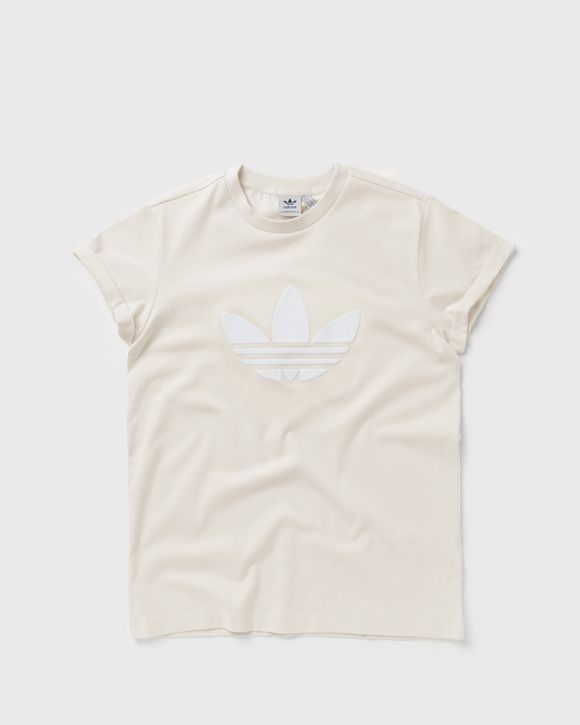 White TEE BSTN Store | Adidas CREWNECK