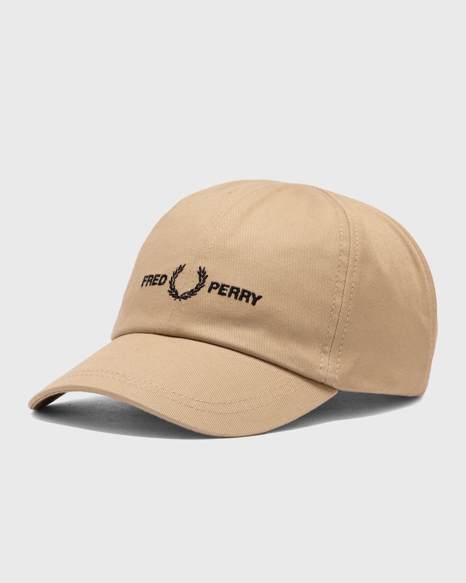 Fred Perry - graphic brended twill cap men caps brown in größe:one size