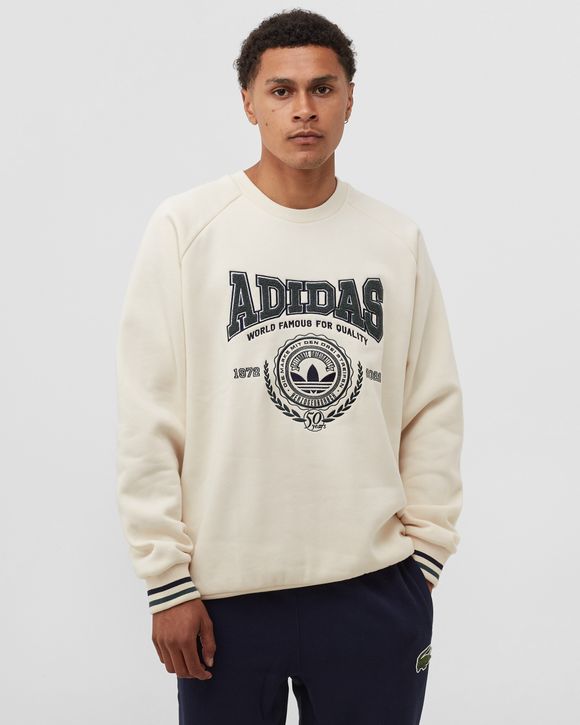 Adidas FLEECE CREW White WONWHI