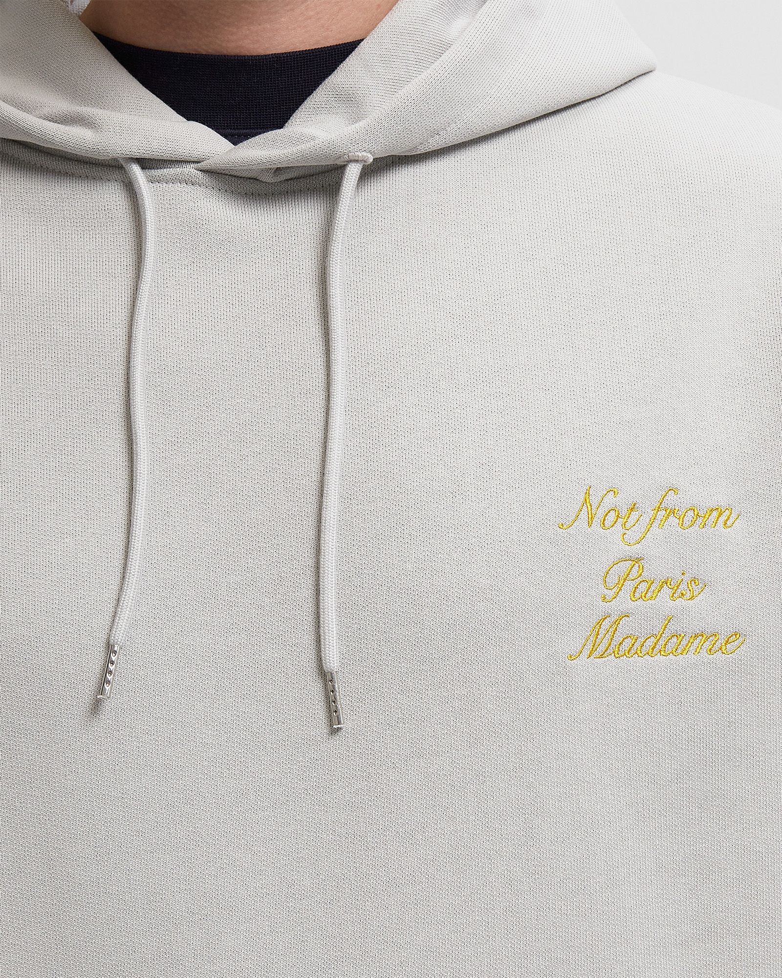 Le Hoodie Slogan Calligraphy