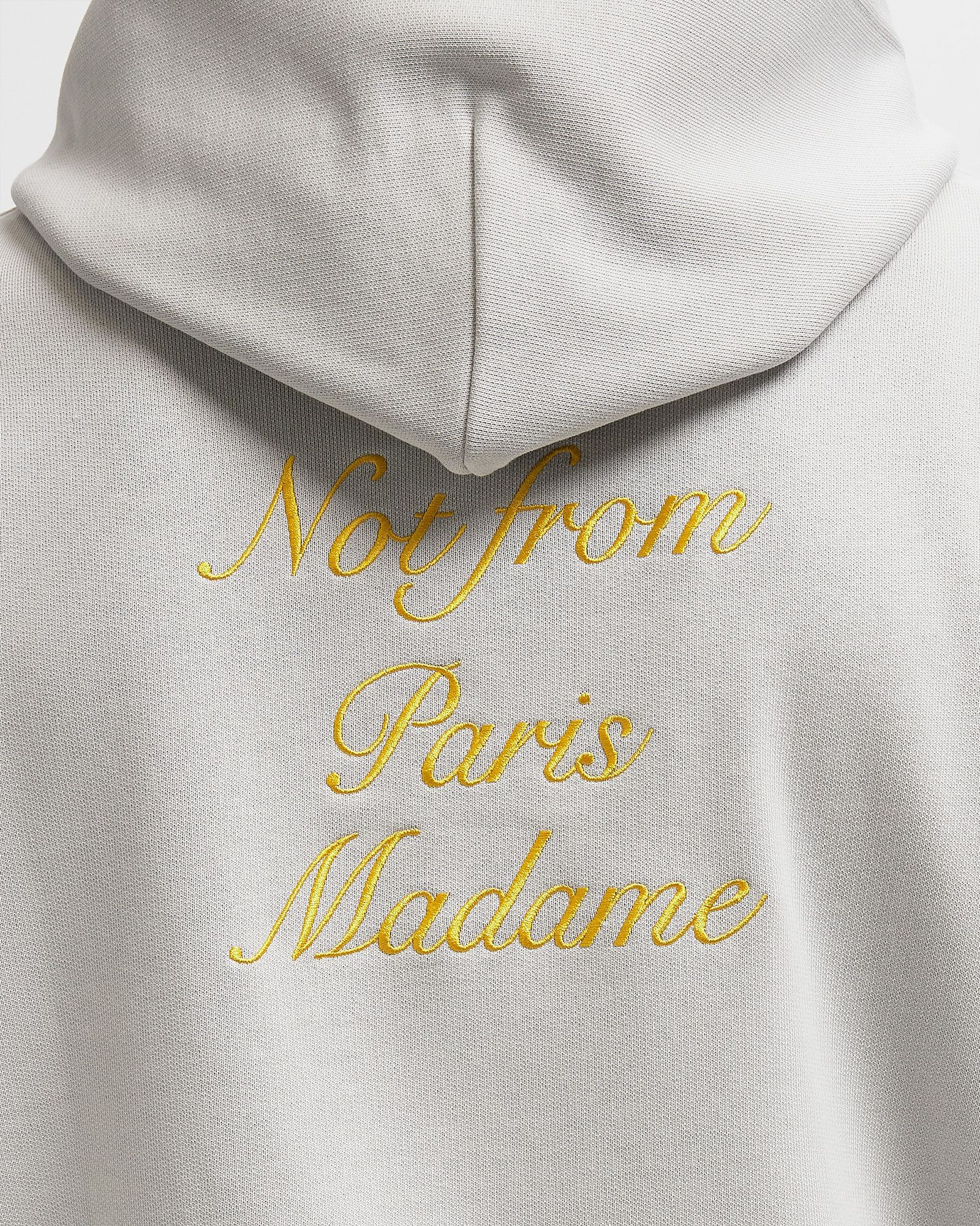 Le Hoodie Slogan Calligraphy