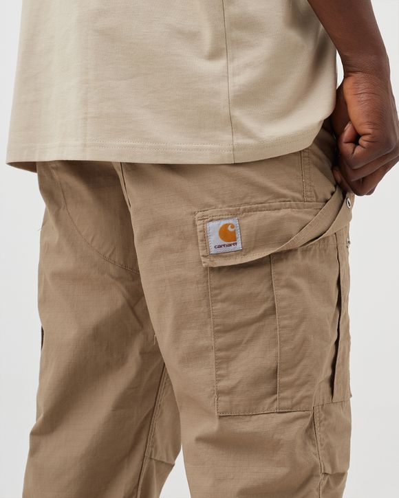 Khaki Aviation Cargo Pants by Carhartt Work In Progress on Sale