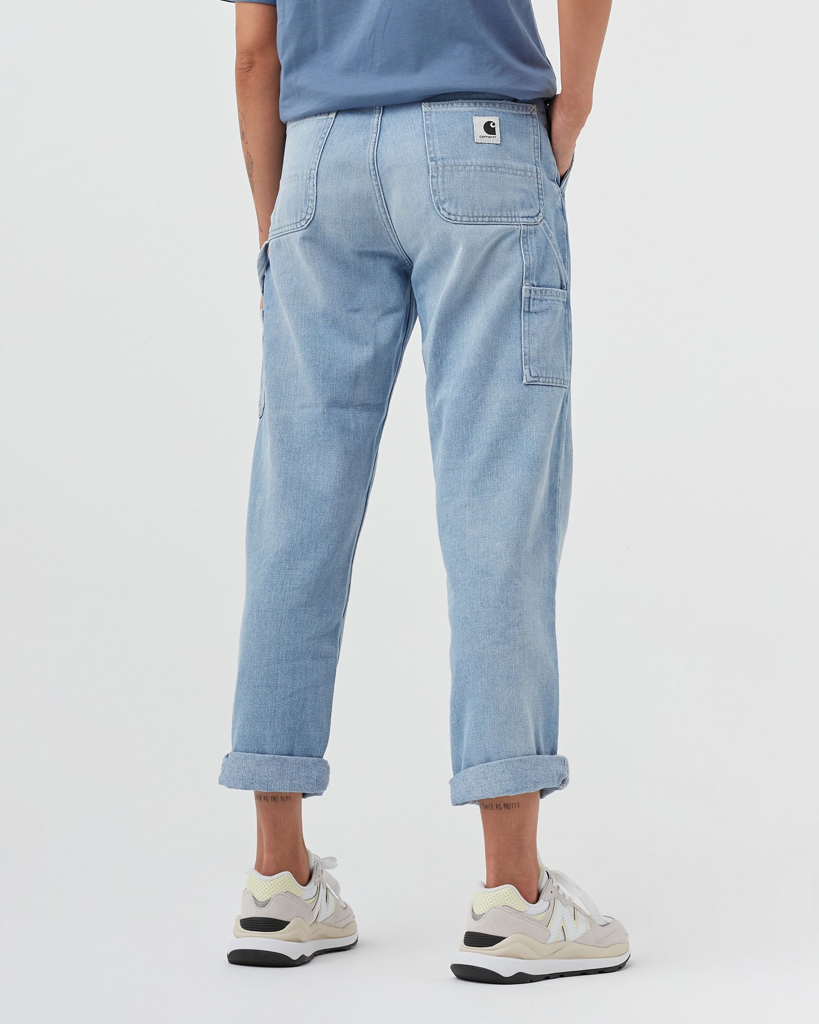 WMNS Pierce Pant Cotton Blue Denim