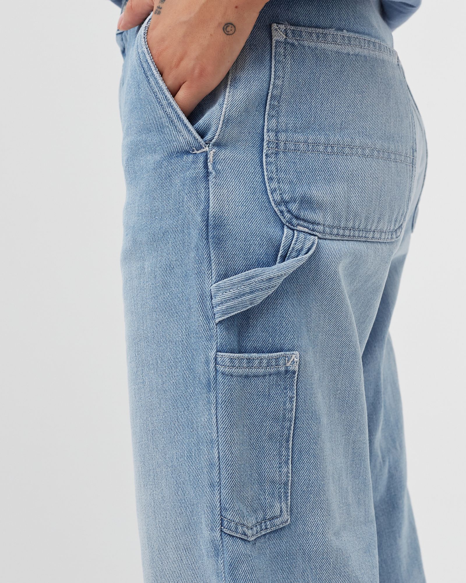 WMNS Pierce Pant Cotton Blue Denim