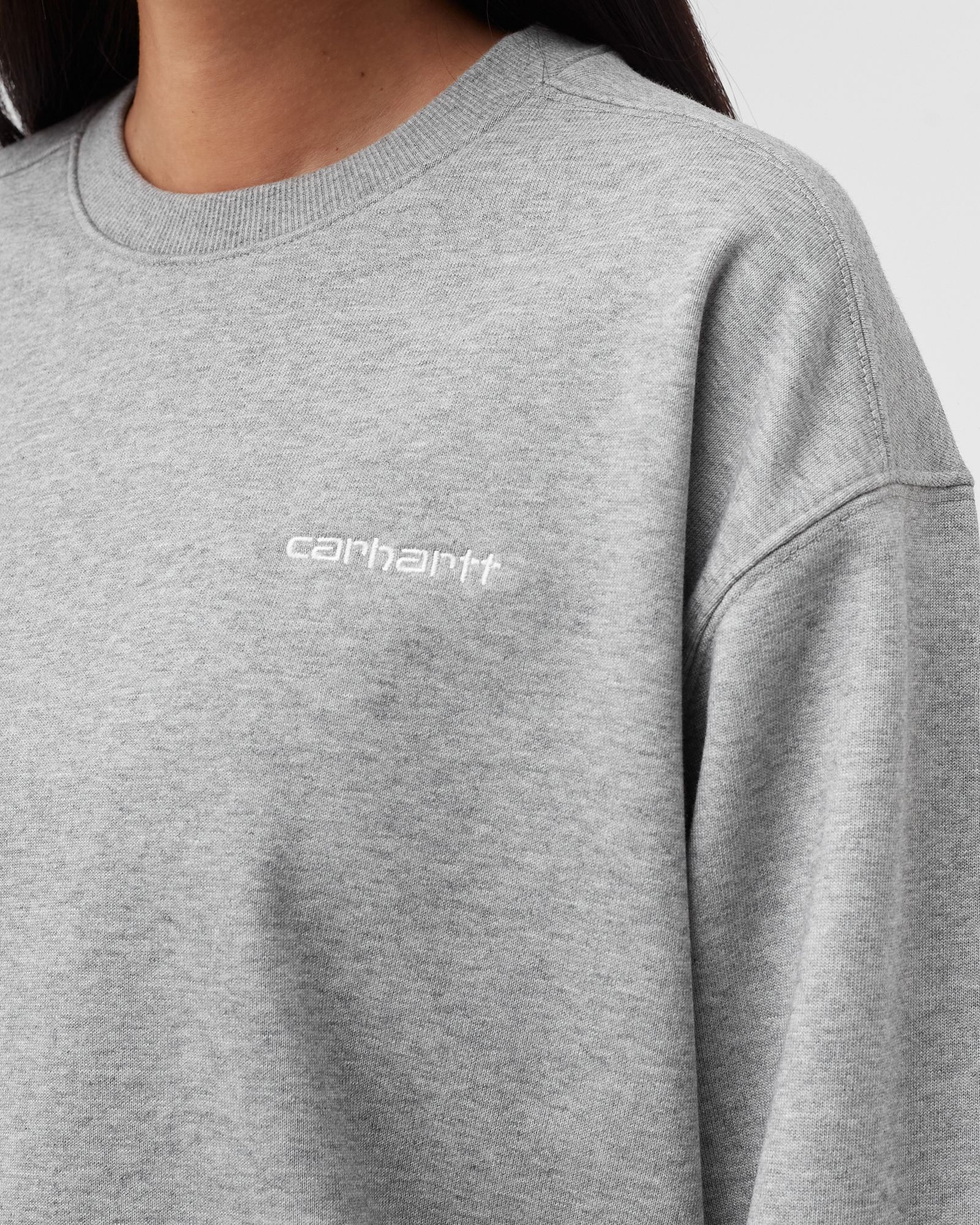 WMNS Script Embroidery Sweatshirt