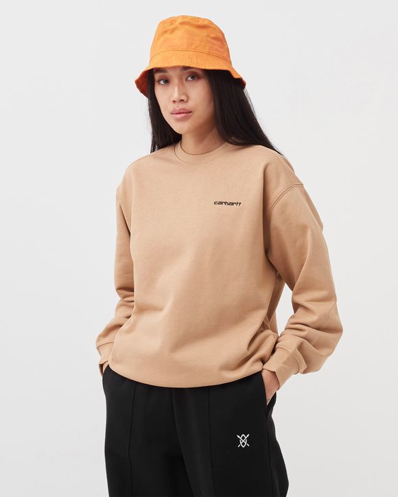 Carhartt WIP WMNS Script Embroidery Sweatshirt Black BSTN Store