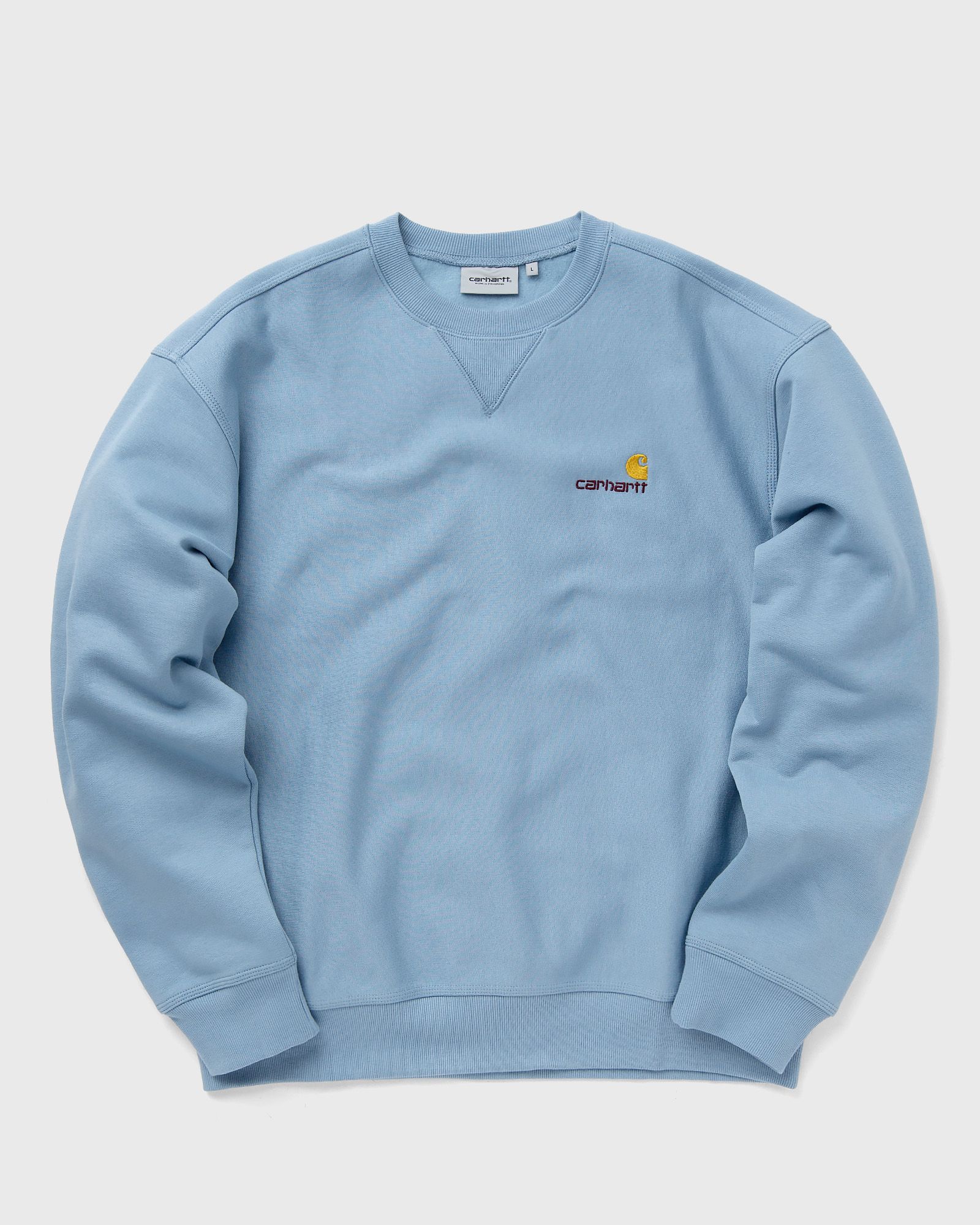 Carhartt WIP - american script sweat men sweatshirts blue in größe:xl