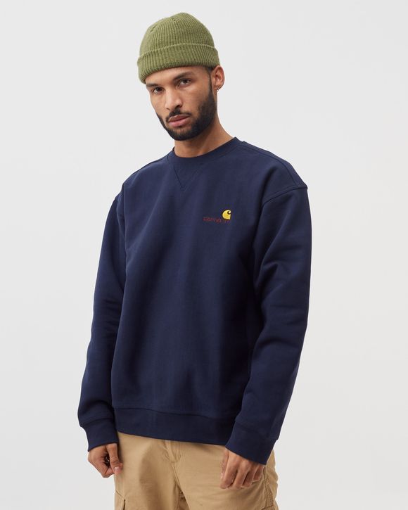 Carhartt american script crewneck sweatshirt new arrivals