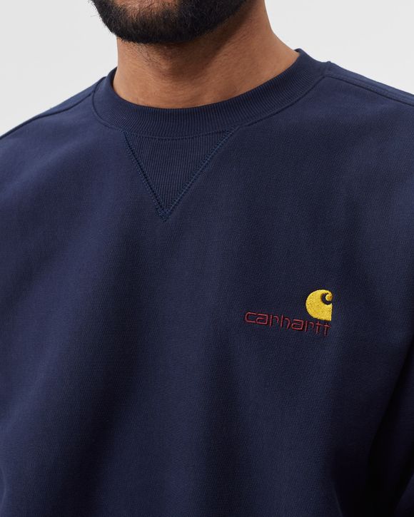 【関税&送料込】Carhartt Wip American Script Cotton Blend Sw Carhartt Wip American Script Cotton-blend Sweatshirt Cream