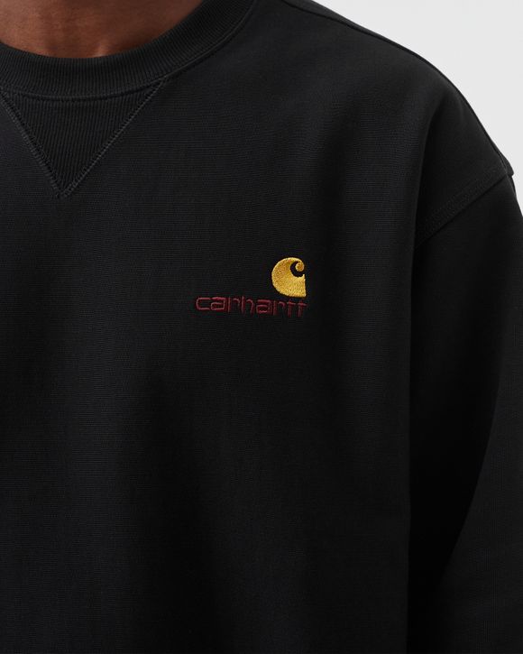 Carhartt WIP American Script Sweatshirt Black | BSTN Store