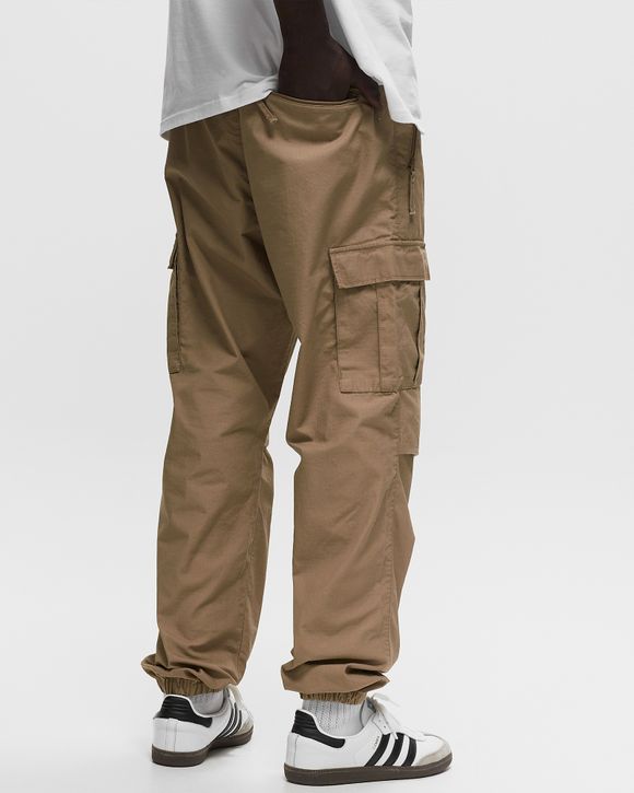 Carhartt WIP Cargo Jogger Brown Leather rinsed