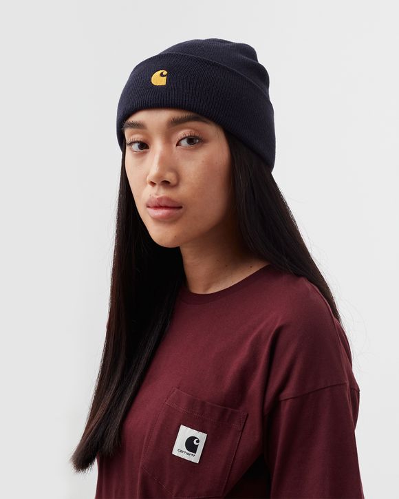 blue beanie carhartt