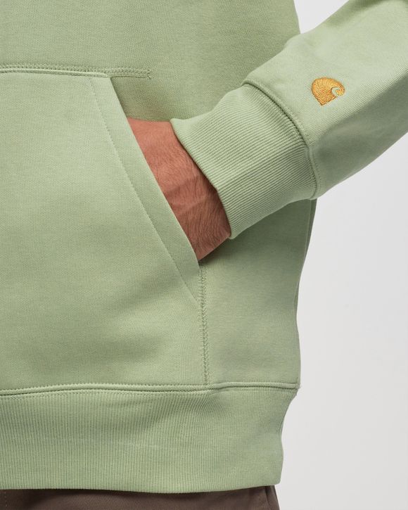 Carhartt WIP Hooded Chase Sweat Green | BSTN Store