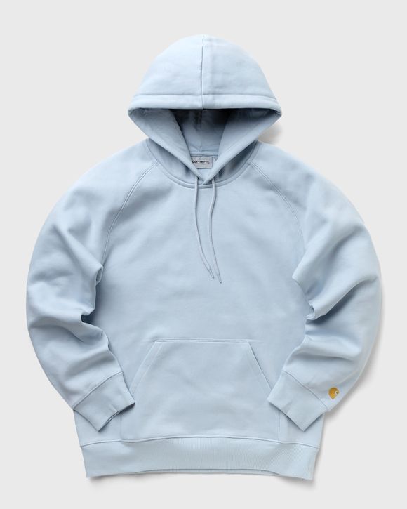 Carhartt WIP Hooded Chase Sweat Blue ICARUS GOLD