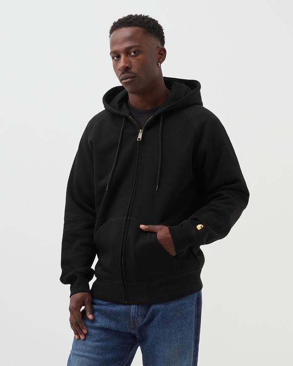 Carhartt WIP Hooded Chase Jacket Black - Black / Gold