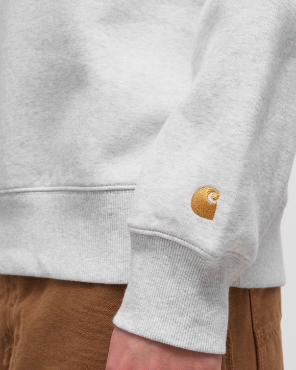 Carhartt chase sweatshirt online ash heather