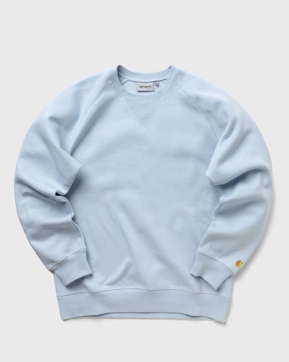 Carhartt WIP Chase Sweat Blue ICARUS GOLD