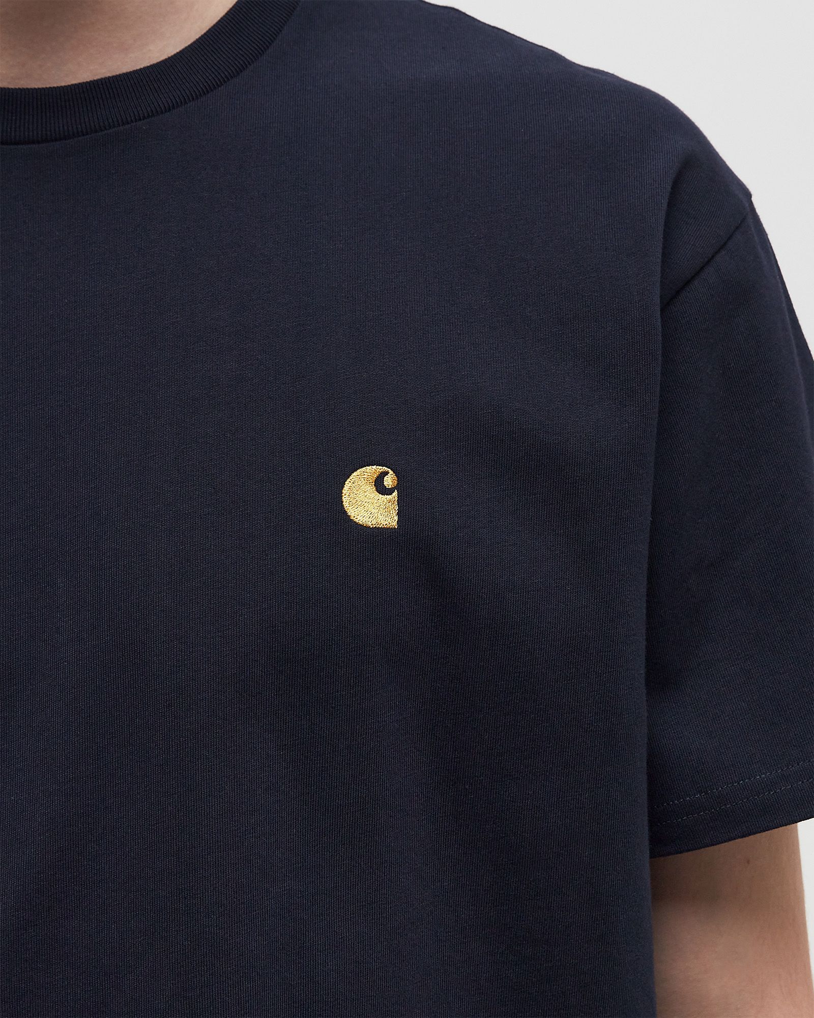 Carhartt WIP S/S Chase Tee Blue | BSTN Store
