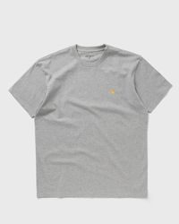 Carhartt WIP S/S Chase Tee Grey | BSTN Store