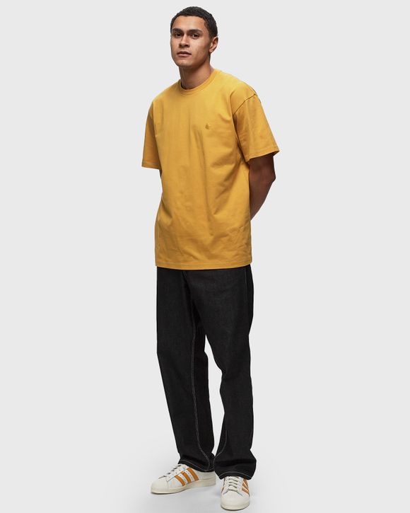 Carhartt WIP S/S Chase Tee Yellow | BSTN Store