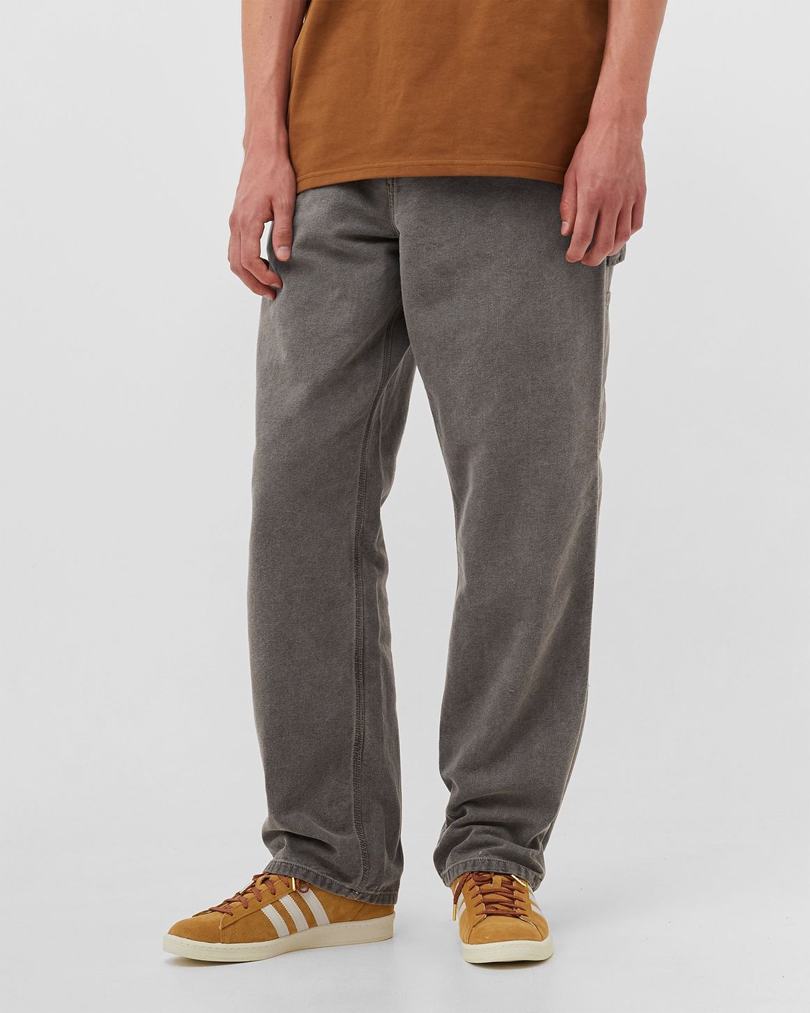 Carhartt WIP Single Knee Pant Grey | BSTN Store