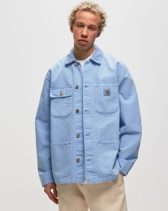 Carhartt WIP Michigan Coat Blue - PISCINE / PISCINE