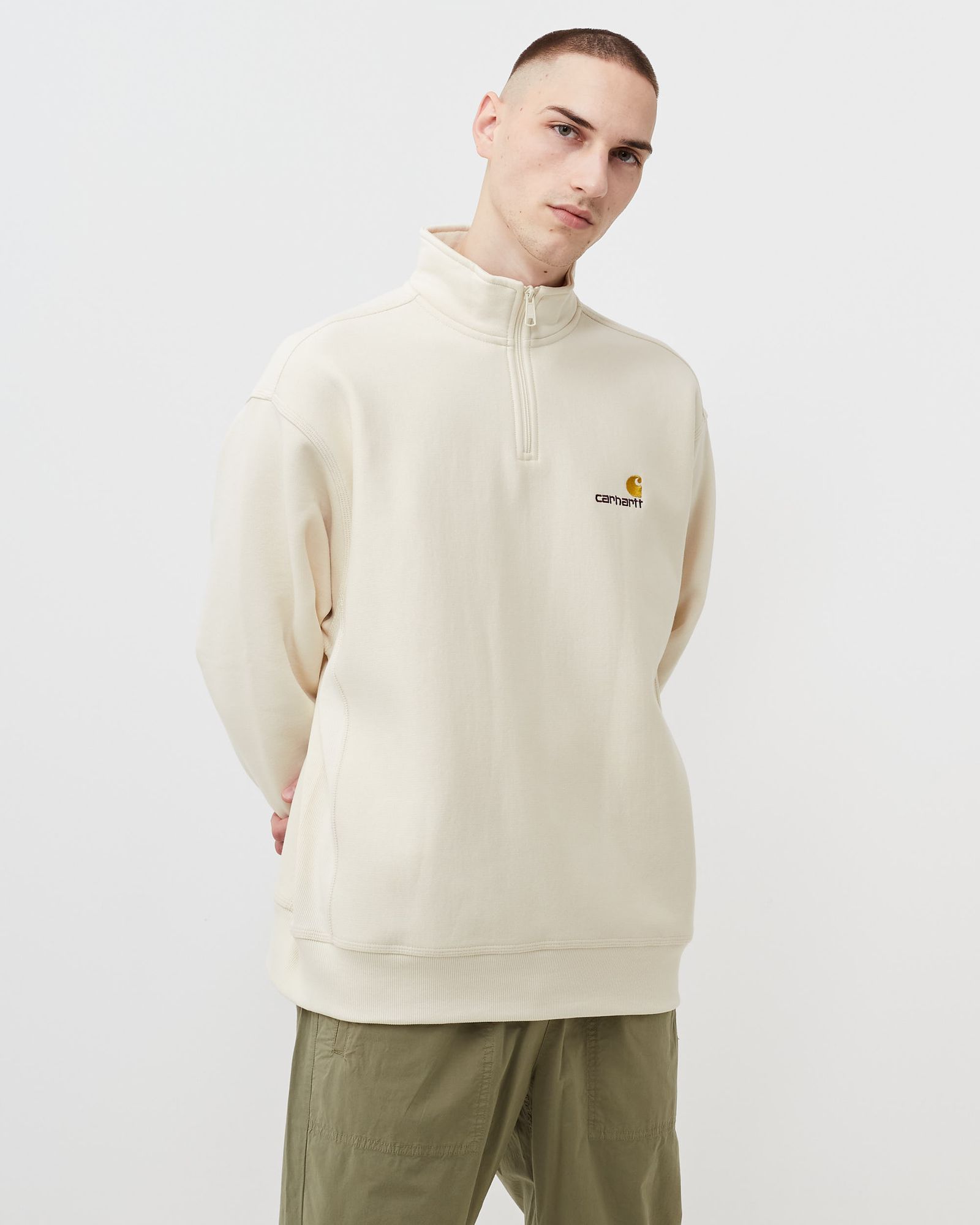 Half Zip American Script Sweat