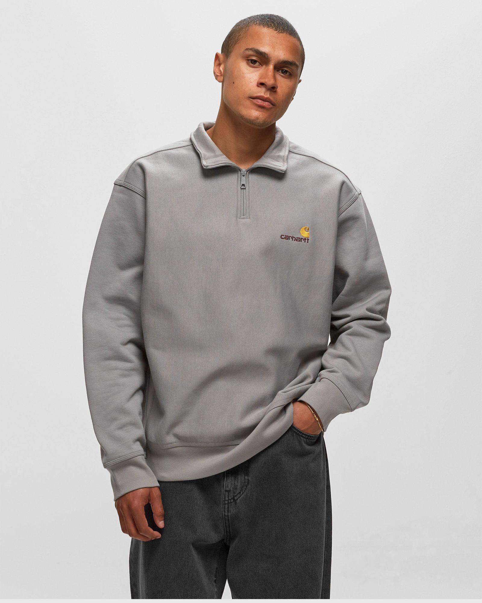 Half Zip American Script Sweat