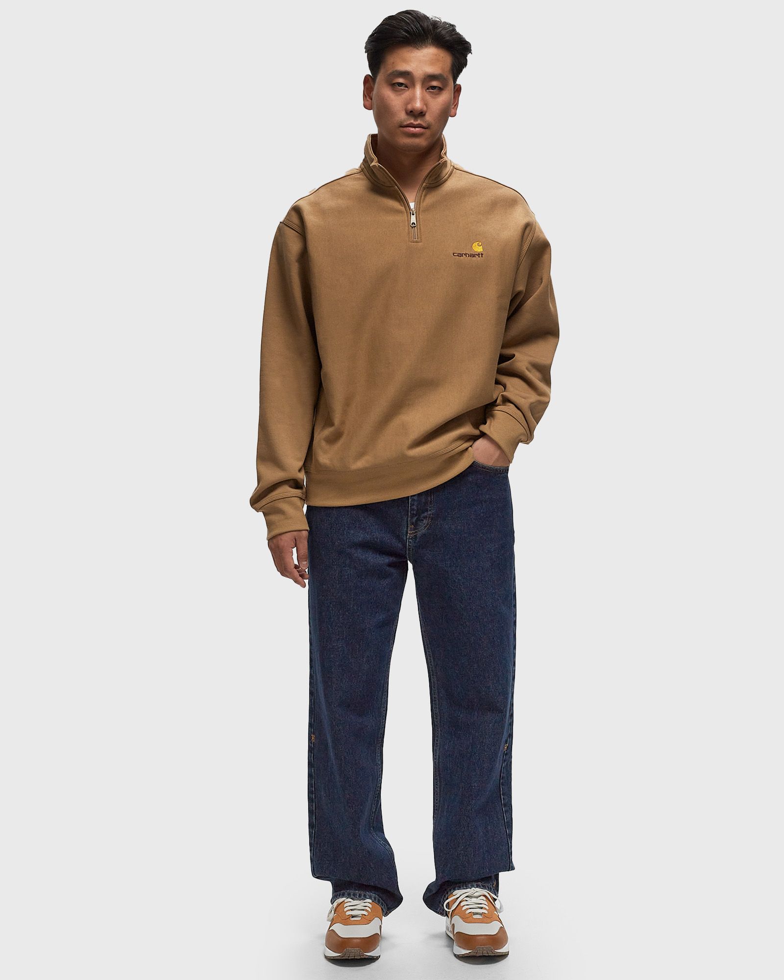 Half Zip American Script Sweat